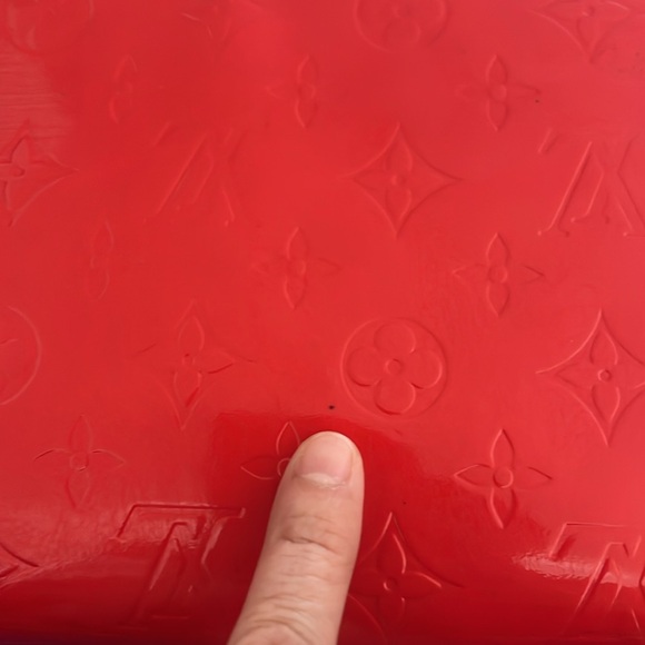 Louis Vuitton Shoulder Bag Thompson Street Red Vernis - Picture 8 of 17